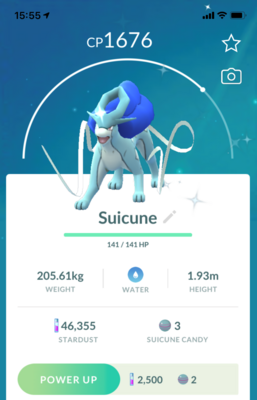 Shiny Suicune - Pokemon GO Trade