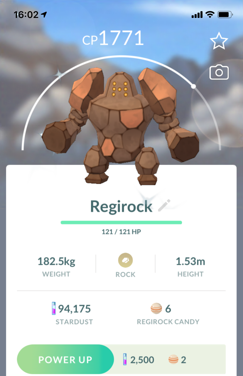 Shiny Regirock - Pokemon GO Trade