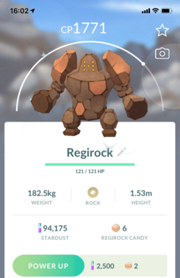 Shiny Regirock - Pokemon GO Trade