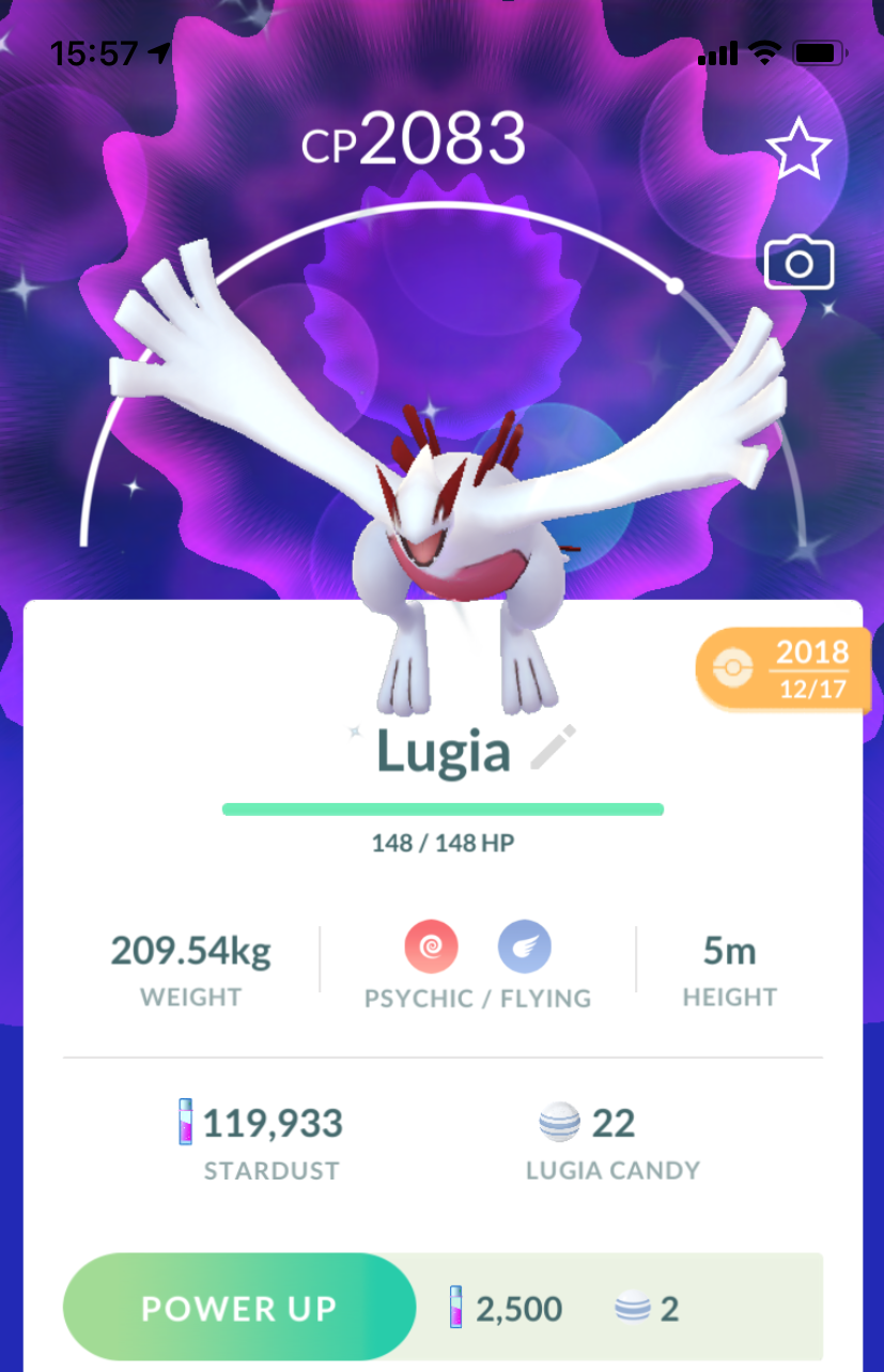 Shiny Lugia - Pokemon GO Trade