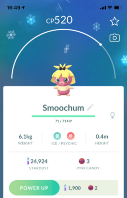Smoochum Fashion Week - Pokemon GO Trade