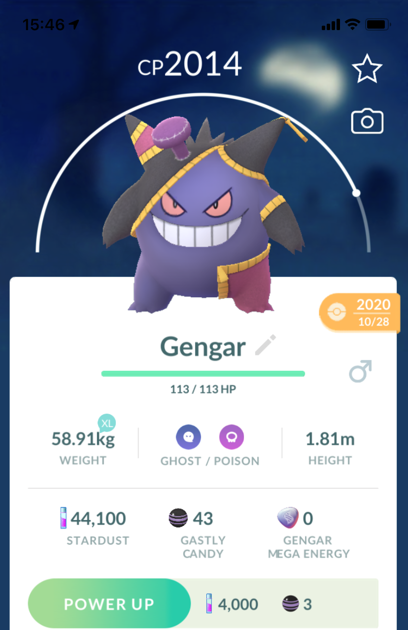 Gengar Halloween Costumes - Pokemon GO Trade