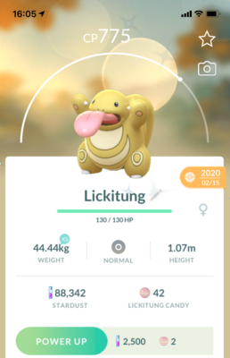 Shiny Lickitung - Pokemon GO Trade