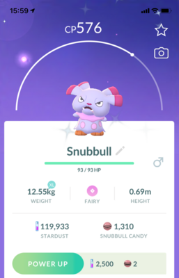 Shiny Snubbull - Pokemon GO Trade