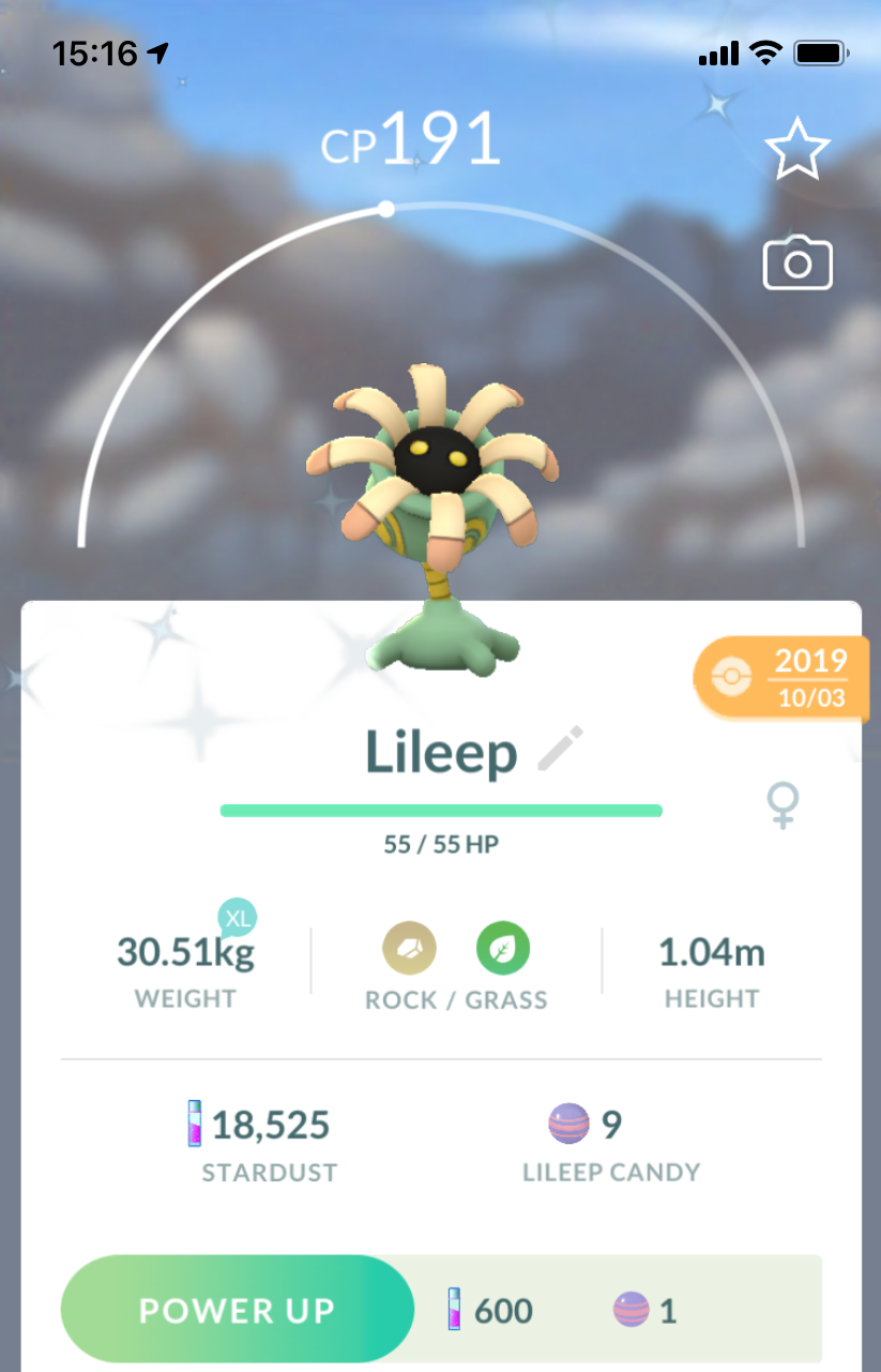 Shiny Lileep - Pokemon GO Trade