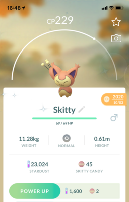 Shiny Skitty - Pokemon GO Trade