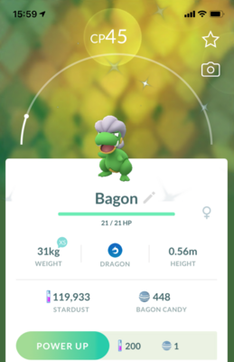 Shiny Bagon - Pokemon GO Trade