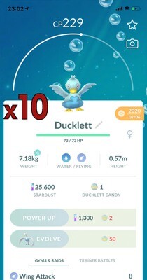 Ducklett Trades [x10] - Pokemon GO Trade