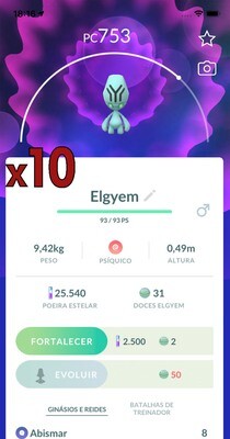 Elgyem Trades [x10] - Pokemon GO Trade