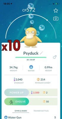 Psyduck Trades [x10] - Pokemon GO Trade
