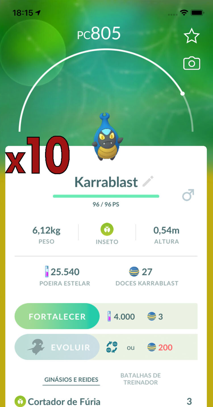 Karrablast Trades [x10] - Pokemon GO Trade