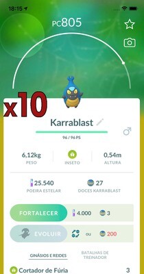 Karrablast Trades [x10] - Pokemon GO Trade