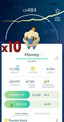 Mareep Trades [x10] - Pokemon GO Trade