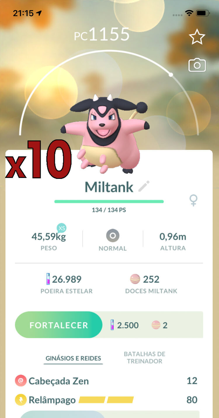 Miltank Trades [x10] - Pokemon GO Trade