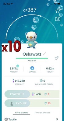 Oshawott Trades [x10] - Pokemon GO Trade
