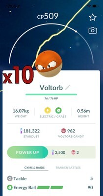 Voltorb Hisui Trades [x10] - Pokemon GO Trade