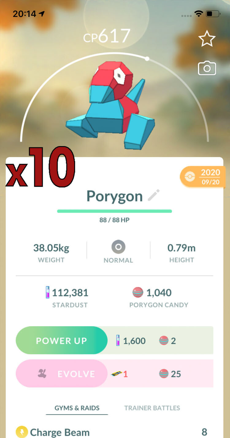 Porygon Trades [x10] - Pokemon GO Trade