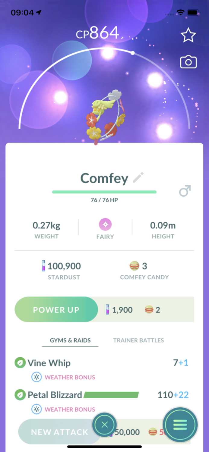 Comfey Trade - Pokemon GO Trade