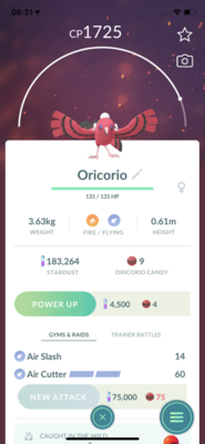 Oricorio Baile Style Trade - Pokemon GO Trade