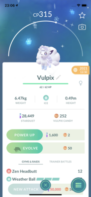 Shiny Alolan Vulpix Trade - Pokemon GO Trade