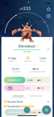 Shiny Electabuzz Trade - Pokemon GO Trade
