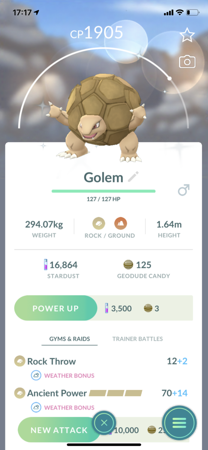 Shiny Golem Trade - Pokemon GO Trade
