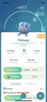 Shiny Poliwag Trade - Pokemon GO Trade