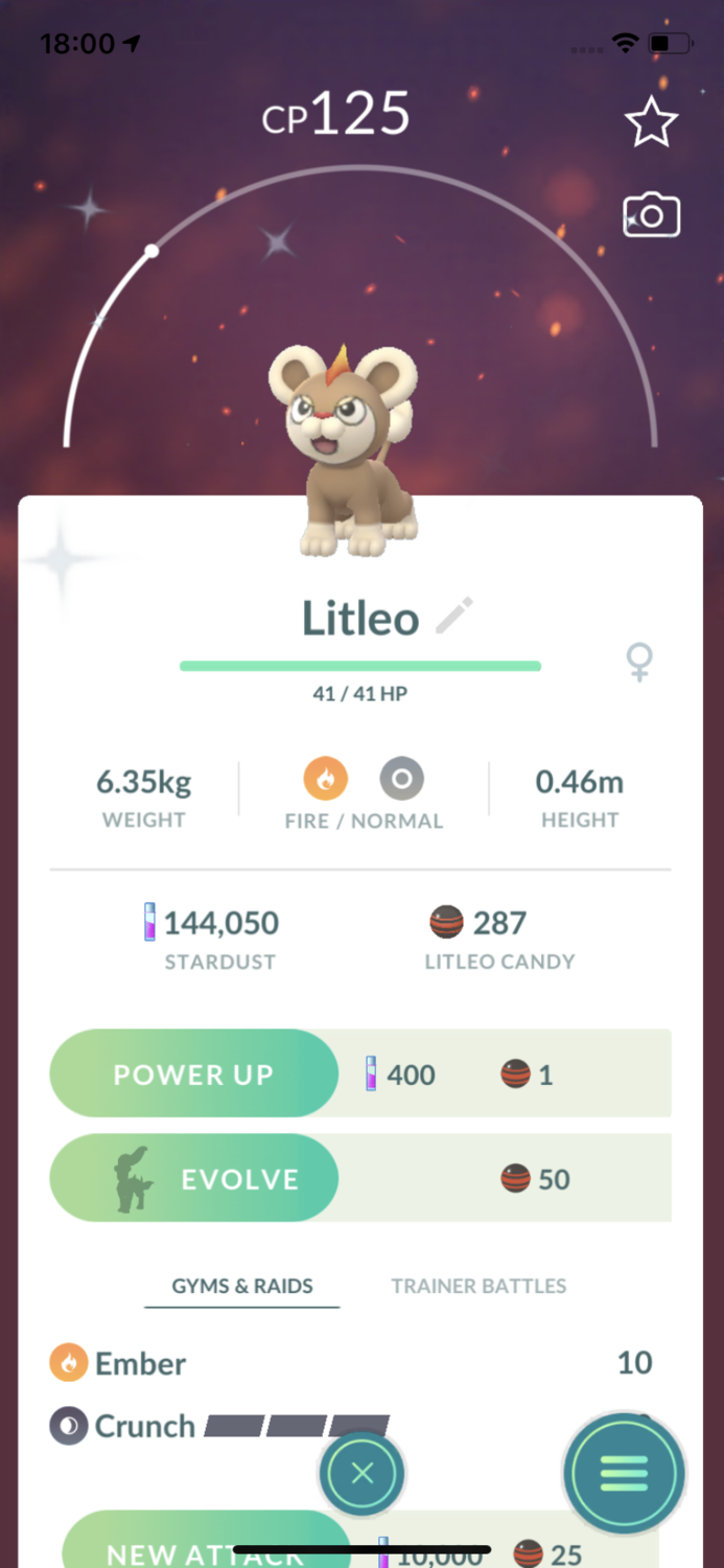 Shiny Litleo Trade - Pokemon GO Trade