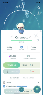 Shiny Oshawott Trade - Pokemon GO Trade