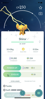 Shiny Shinx Trade - Pokemon GO Trade