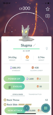 Shiny Slugma Trade - Pokemon GO Trade