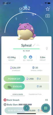 Shiny Spheal Trade - Pokemon GO Trade