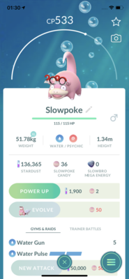 Slowpoke 2021 Trade - Pokemon GO Trade