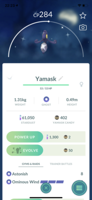 Shiny Yamask Trade - Pokemon GO Trade