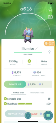 Illumise Trade - Pokemon GO Trade