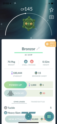 Shiny Bronzor Trade - Pokemon GO Trade