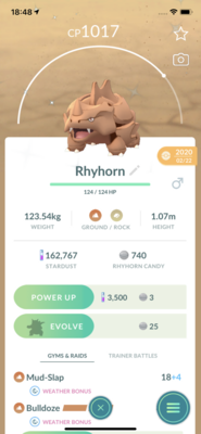 Shiny Rhyhorn Trade - Pokemon GO Trade