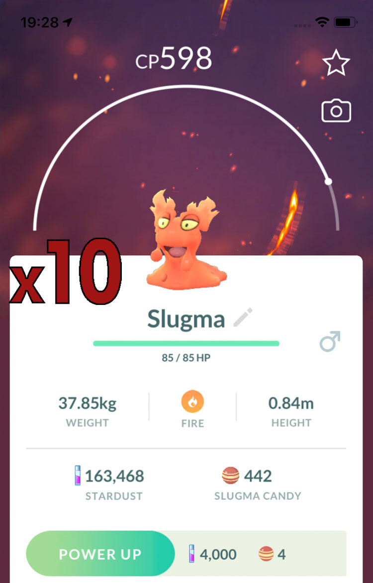 Slugma Trades [x10] - Pokemon GO Trade