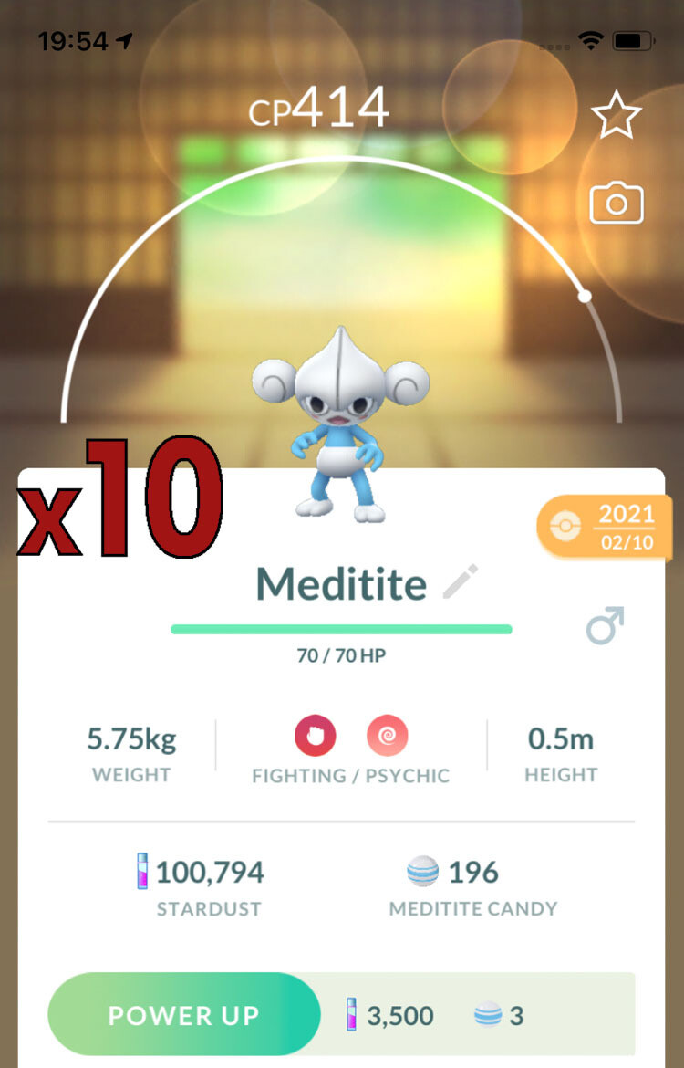 Meditite Trades [x10] - Pokemon GO Trade
