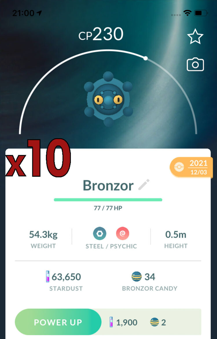 Bronzor Trades [x10] - Pokemon GO Trade