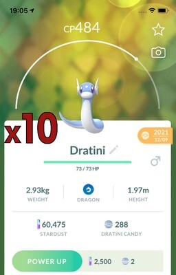 Dratini Trades [x10] - Pokemon GO Trade