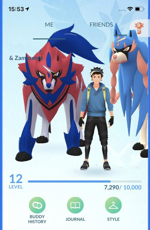 Pokemon GO Mini Account - Hero Duo - Zacian &amp; Zamazenta !