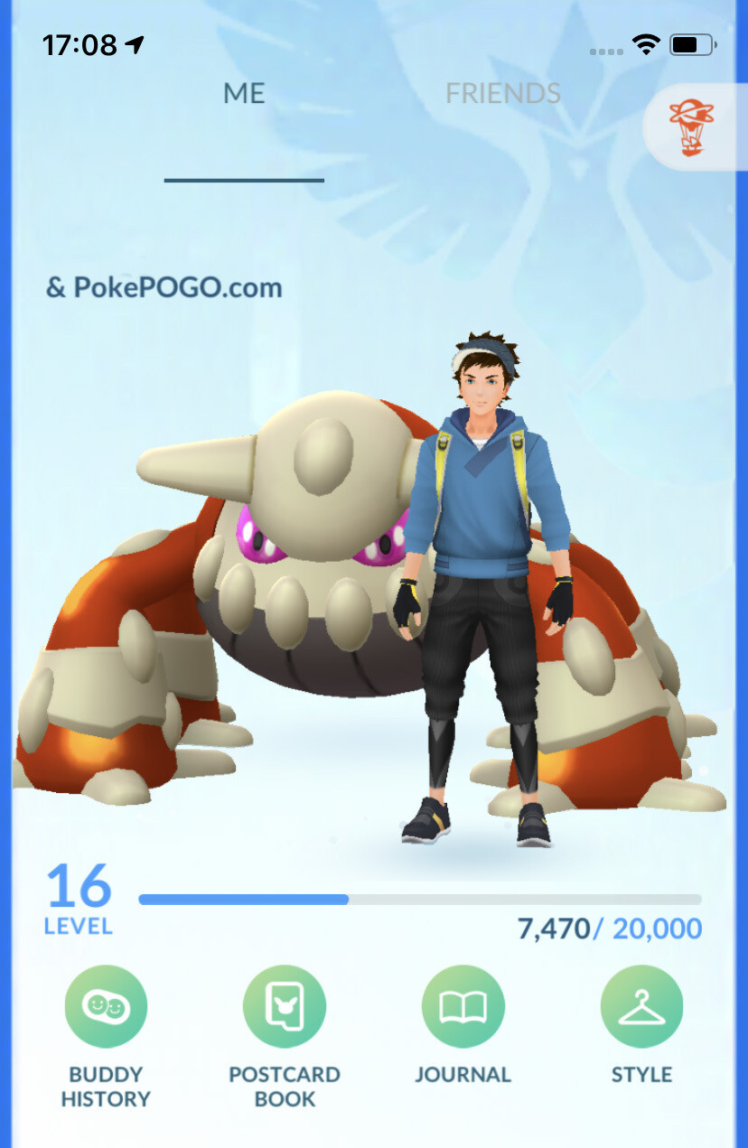 Pokemon GO Mini Account - with Shiny Heatran !