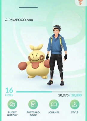 Pokemon GO Mini Account - with Shiny Makuhita !!