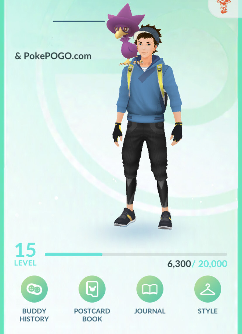 Pokemon GO Mini Account - with Shiny Murkrow Lv1 + 30k Stardust !!
