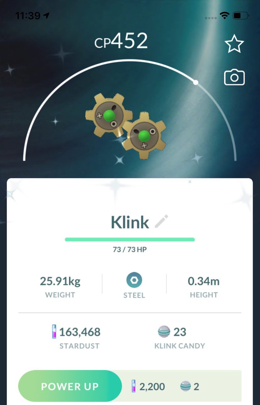Shiny Klink Trade - Pokemon GO Trade