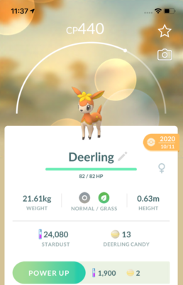 Deerling Autumn Trade - Pokemon GO Trade