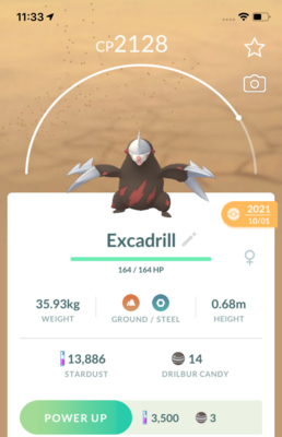 #530 - Excadrill Trade - Pokemon GO Trade