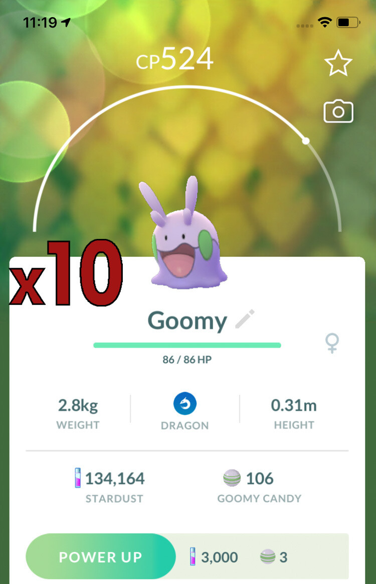 Goomy Trades [x10] - Pokemon GO Trade