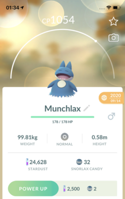 Munchlax Trade - Pokemon GO Trade